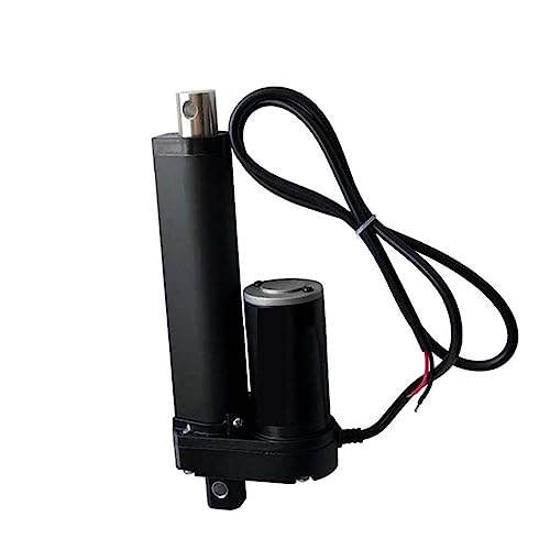 Actuador Lineal, Actuador lineal eléctrico de carga de 150 mm de carrera, 3500 N, 12/24 V CC, 12 pulgadas/ / 770 libras, mini actuador lineal(25mm Per second,24v)