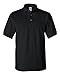 Gildan Mens 6.5 oz. Ultra Cotton Pique Polo (G380) -BLACK -M