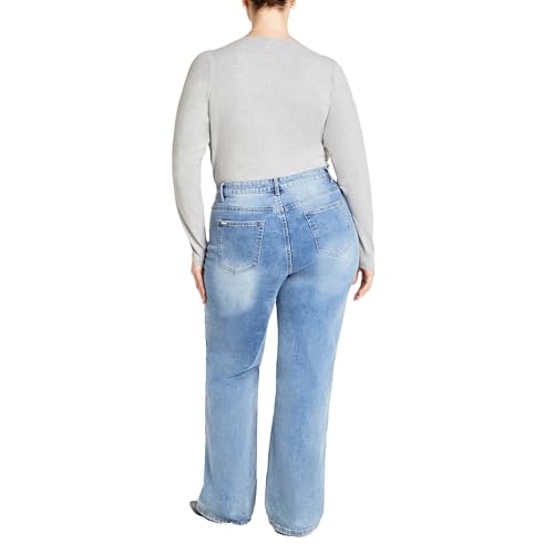 Image of City Chic Women's Plus Size Amelila Pleat Bodysuit