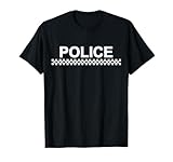 UK POLICE COSTUME TEE (DOUBLE-SIDED)