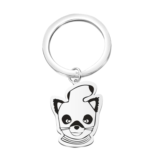 OKEYCH Animated Movies Inspired Gift Keychain literature Fan Jewelry Cosplay Merch