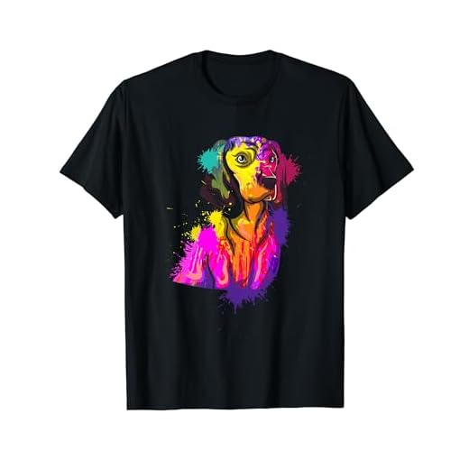 Colorful Bavarian Mountain Hound Dog Breed Men Women Kids T-Shirt