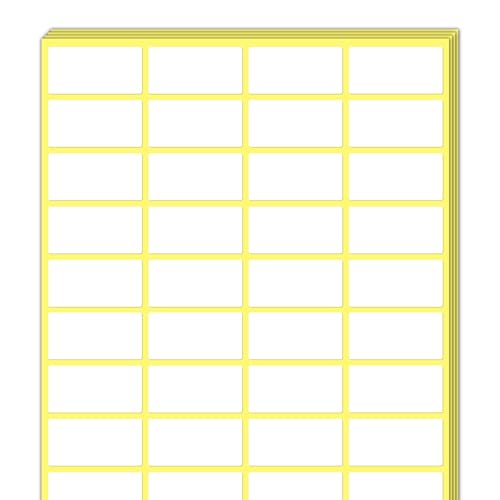 1000 Pièces, 50 x 25 mm - Etiquettes Autocollantes Blanc, Étiquette Blanche Autocollant