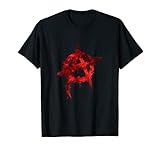 Anarchie-Graffiti-Symbol. T-Shirt