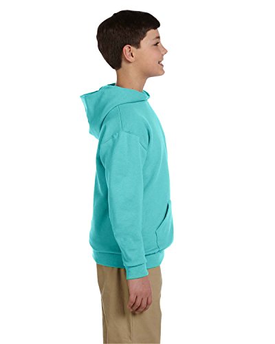 Jerzees Youth 8 oz., 50/50 NuBlend Fleece Pullover Hood (996Y)- SCUBA BLUE,XL3