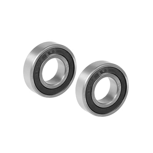 INFINAUTO 2 Pcs 6003-2RS Deep Groove Ball Bearing 17x35x10mm Double Sealed Stylish Design