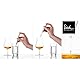 EISCH Whisky Pipette Platin - Handgefertigte Glaspipette veredelt mit echtem Platin - Made in Germany