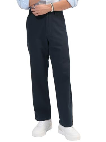Image of Highlander Men's Ankle-Length Straight Fit Trousers | Modern Style & Comfort | Perfect for Casual & Formal Wear | Trouser for Men | Men Trousers | Trousers for Man | Pants for Man