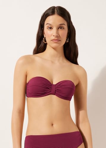 Woman's Bandeau Swimsuit Top Classy Piquet2