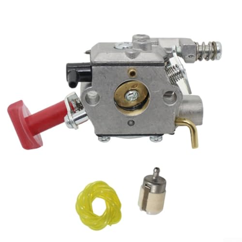 CNANRNANC Carburador para motosierra ECHO CS2700 CS2600 con manguera y filtro para construcción de metal y goma WT-843