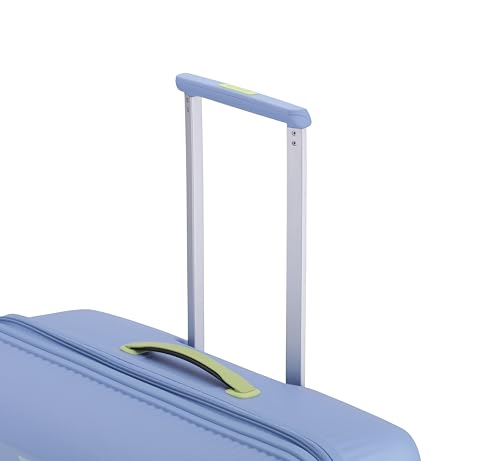Image of American Tourister with TSA Lock & 8 Wheels Suitcase /Hard PC Check-in Luggage Bag for Travel /Trolley Bag with Double 8 Spinner Wheels for Men & Women