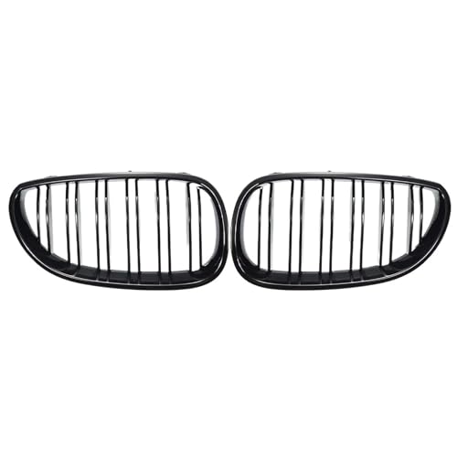 Parrilla delantera para Serie 5 E60 E61 520i 545i tipo riñón negro