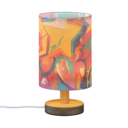 Lámpara de mesa para sala con diseño graffiti miniatura 2