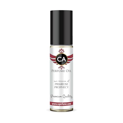 CA Perfume Originals Primrose Prophecy Unisex Fragrance Oil Floral Scent Long Lasting Perfumes for Women &amp; Men Travel Size TSA Ready Mini Parfum Body Oil Roll-on 0.33 Fl Oz 10ml