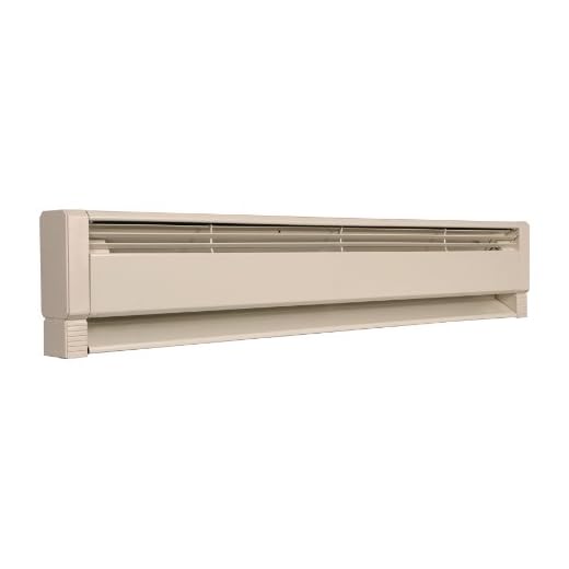 Fahrenheat PLF Liquid Filled Electric Hydronic Baseboard Heater, 46 inches, Navajo White