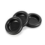 Rubber Grommet Set for Sheet Metal, Firewall & Industrial Wiring – 200-Piece Assorted Size Blind Hole Grommets (7.14–25.40 mm), Black Rubber Bung for Hydraulic, Air, Gas, Pipe &