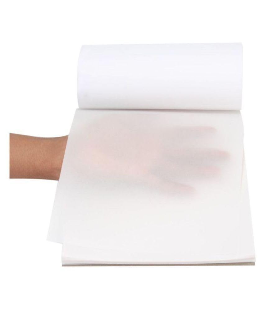 Parchment/Butter Paper Pack of 50 Sheets Eco-Friendly, Oil-Proof Non-Wax Baking Paper|Used in Kitchen, Cake & Cookie, Wrapping Roti/Food Burger, Grilling, Frying, Air Fryer, Standard (50) (B0D9MDVPXF) Amazon Price History, Amazon Price Tracker