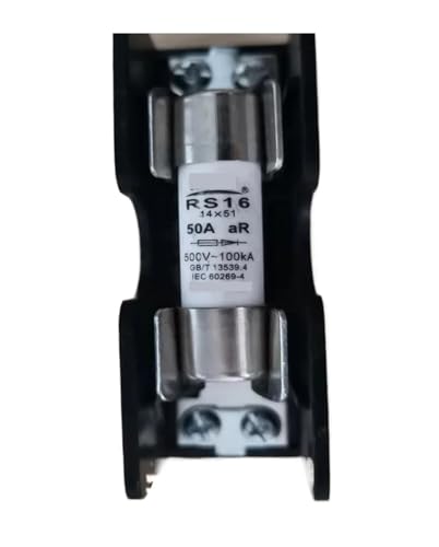 Fusible RS16 50A avec base 1 pièce pour protection circuit électrique