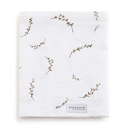 Sábana para cuna de 110 x 140 cm con funda de almohada de Print Saice