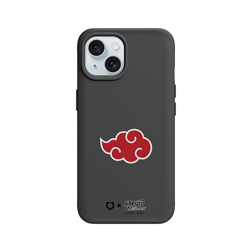 Coque iPhone 15 MagSafe RhinoShield SolidX Naruto Akatsuki noire