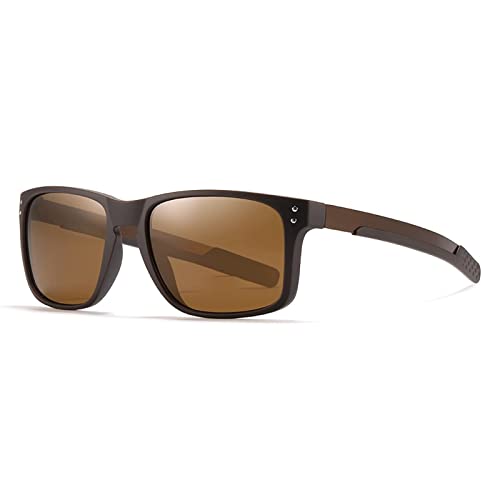 Lunettes de soleil polarisées rectangulaires réduisent fatigue conduite