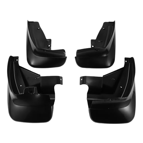Image of X AUTOHAUX 1set Front and Rear Mud Flaps Splash Guards Mud Guards for Subaru Forester 2005-2008 W /Mount Accessories
