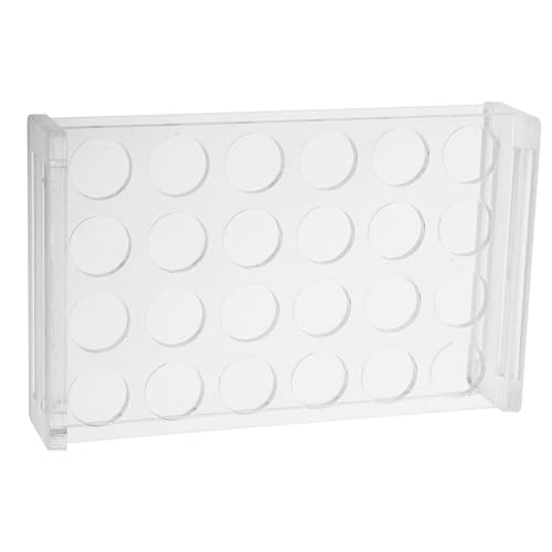 OSOLADY Vial Holder Test Tube Storage Holder Test Tube Holder Tubes Rack Test Tube Storage Rack Test Tube Storage Organizer Sampling Tube Storage Holder Organizer Acrylic