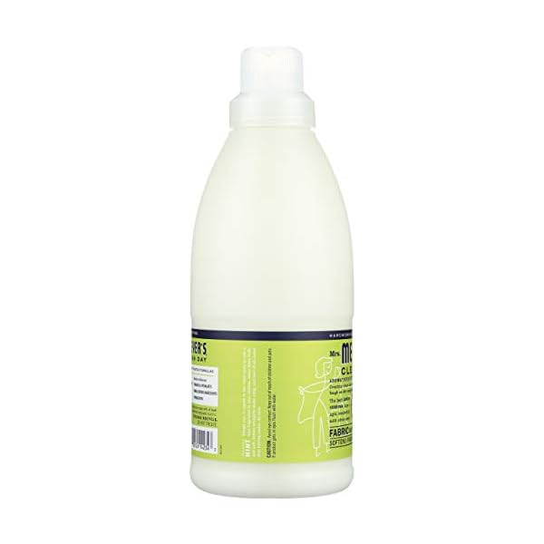 Mrs. Meyer's Liquid Fabric Softener, Made Without Parabens, Cruelty Free Formula, Lemon Verbena Scent, 32 oz - Image 6