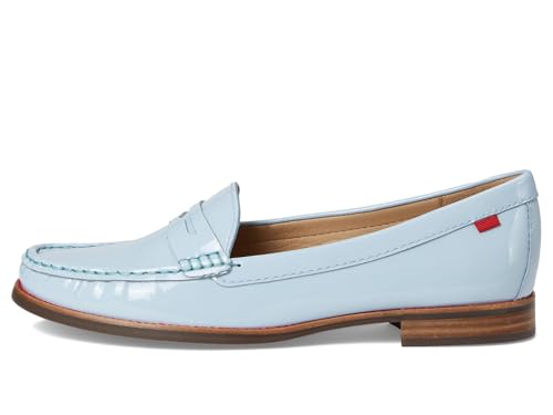 Image of Womens Genuine Leather Comfort Slip on Penny Loafers