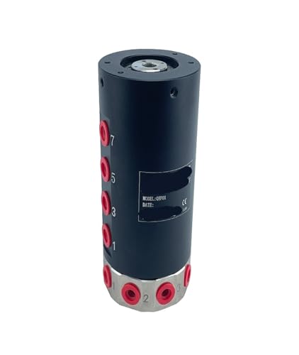 Joint rotatif à air 360 degrés pour automatisation industrielle à 8 voies