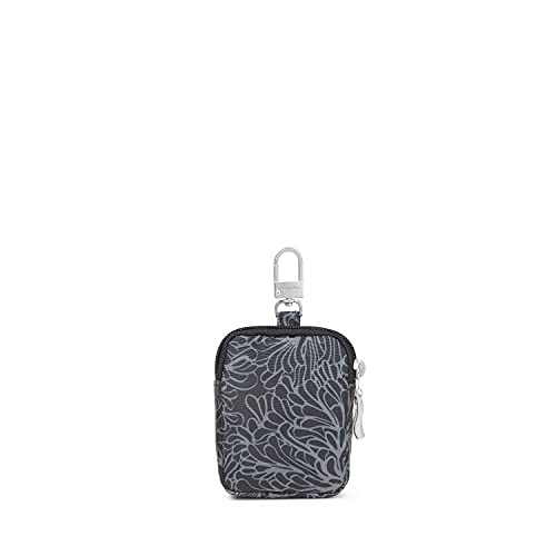 Baggallini Womens On The Go Mini Pouch, Midnight Blossom Print, Black Us #TOP1