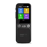 ZUIAI Intelligent Voice Real-time Translator Line Language Recording Large Screen Portable Offline Translator