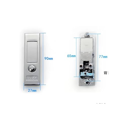 Poignée de déverrouillage pour armoire électrique droite coincée - 5