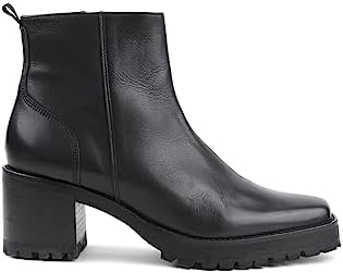 André Assous Milla Lug Bootie, Black, Size 10 | Image 6