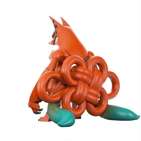TOUMA FANGWOLVES オレンジ Amazon.co.jp: Neun Schwanz Fuchs By Touma AKA Toumart Inc