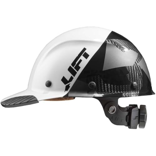 DAX Carbon Fiber Cap Brim 50-50, White/Black Camo