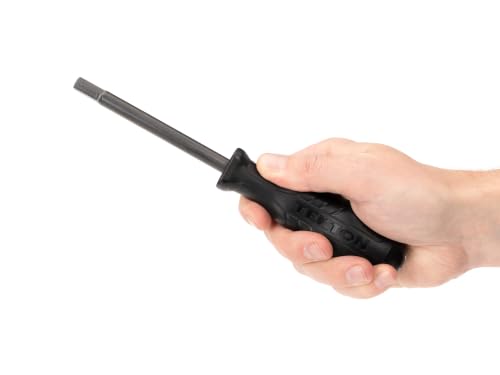 Image of TEKTON 5 /16 Inch Hex High-Torque Black Oxide Blade Screwdriver | DHX11313 | Made in USA
