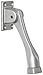 Rockwood 460.ALM Aluminum Kick Down Door Stop, #8 x 1 FH SMS Fastener, 4" Projection, 2-1/16" Base Width x 1-3/8" Base Length, Silver Finish