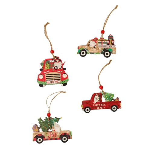 NOLITOY 4stücke Weihnachtsbaum Bunte Dekorative Weihnachtsornamente...