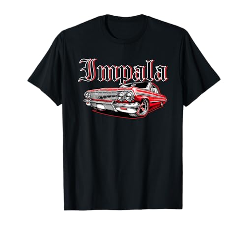 Old School Impala Muscle Car Hot Rod Vintage Classic Car
