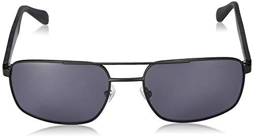 Fossil Men's Male Sunglass Style FOS 2088/S Rectangular, Matte Black, 59mm, 19mm2