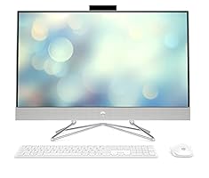 HP All-in-One 27&quot; Desktop Computer, 11th Generation Intel Core i7-1165G7 Processor, Intel Iris Xe Graphics, 16 GB RAM, 512 GB SSD, Windows 11 Home (27-dp1380, Natural Silver)