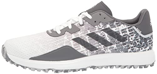 Adidas Men's S2G Spikeless Golf Shoes, Footwear White/Grey Three/Grey Two, 10.5 #TOP7