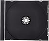 Hama 44746 Standard CD Jewel Case, pack of 10, transparent/black #3