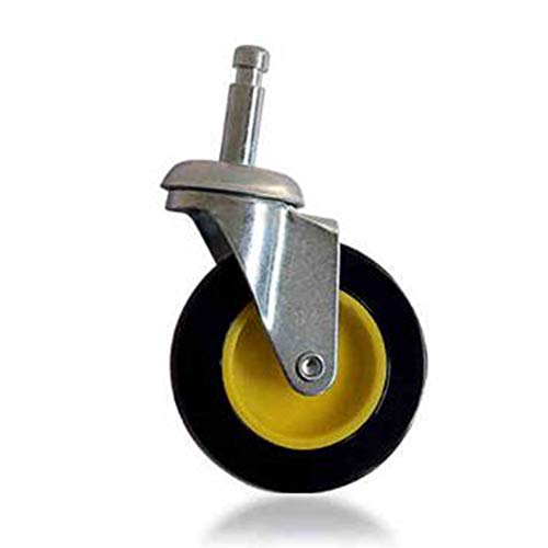YANGWB2000 Rubber Casters, Trolleys, Flat Casters, Universal Wheels, Furniture Replacement Wheels, Wheel Accessories