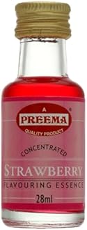 Flavouring Essence 28ml Bottle Halal Different Flavours Essance For Baking Cooking Drinks HerbsnSpiceit (28ml, Strawberry)