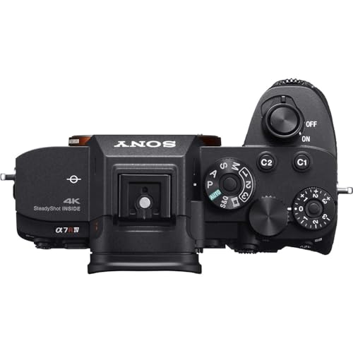 Sony Alpha ILCE-7RM4A Full-Frame 61.0MP Mirrorless Digital SLR Camera Body (4K Full Frame, Real-Time Eye Auto Focus, Real time Animal Eye AF, Tiltable LCD) - Black