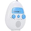 Waterdichte Doucheradio Mini Draagbare AM FM-Doucheradio Ingebouwde Luidspreker Instelbaar Volume Hangende Muziekradio Met Handgreep Aan De Bovenkant Voor Thuis Strand Hot Tub Badkamer Buiten