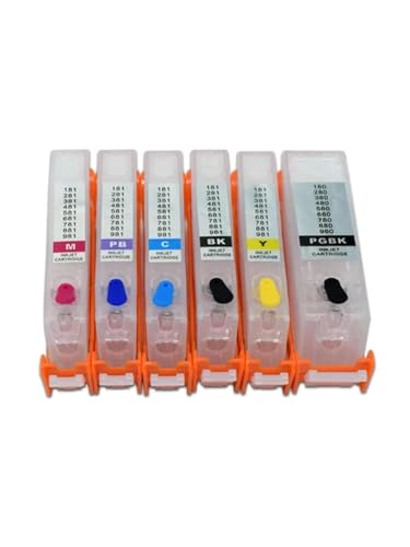 Cartouche d'encre PGI 350 CLI 351 haute fidélité chromatique 6 couleurs pour MG7130 MG7530
