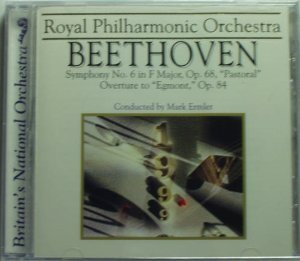 Symphony 6 / Egmont Overture [Audio CD] Beethoven; Ermler and Rpo